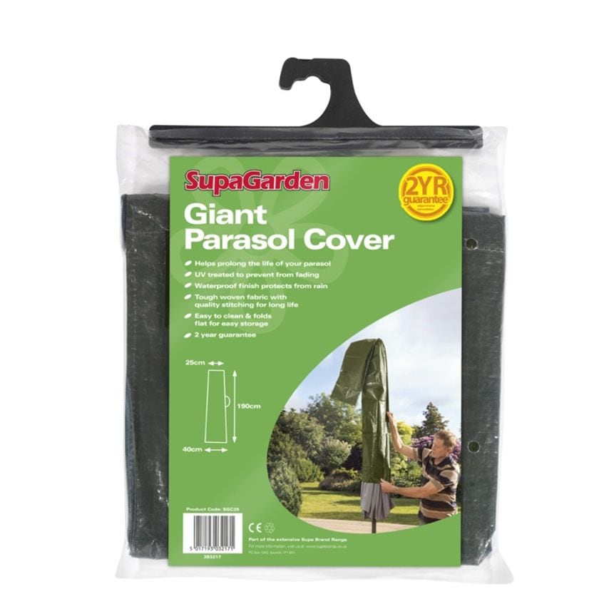 Giant Parasol Cover 190cm x 40cm x 25cm
