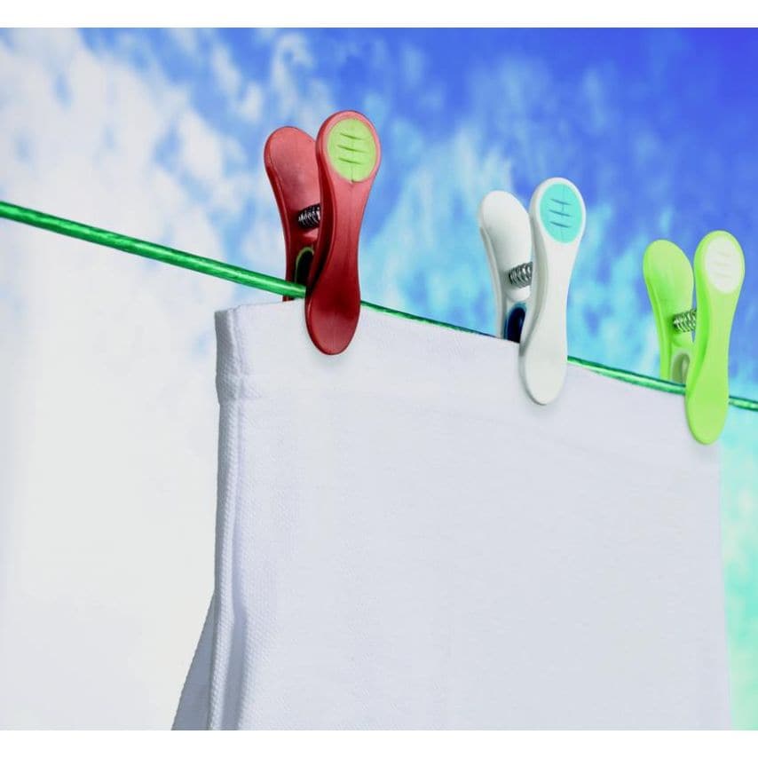 SupaHome Plastic Clothes Pegs 69mm Soft Touch