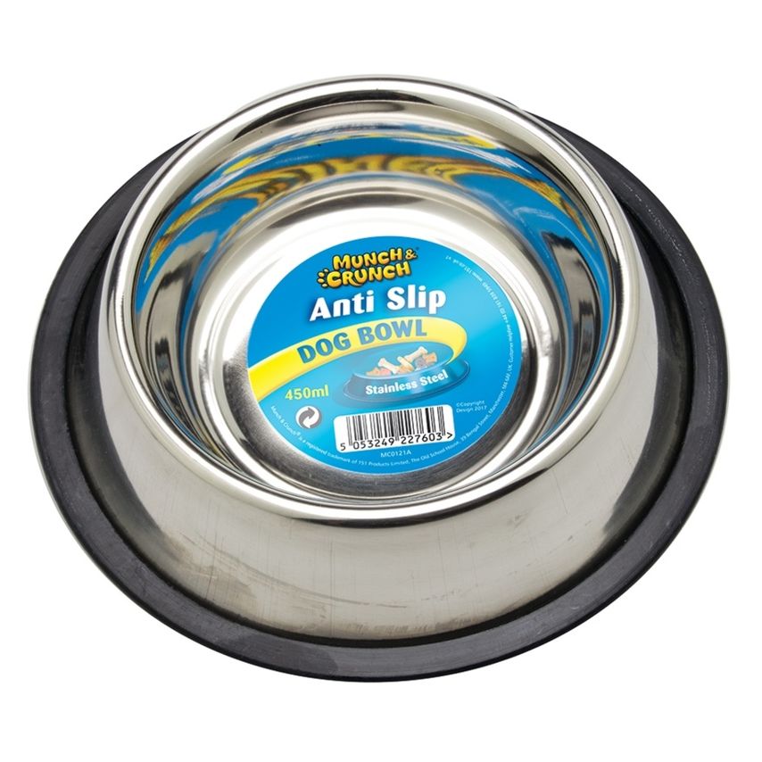 Anti Skid Dog Bowl 450ml