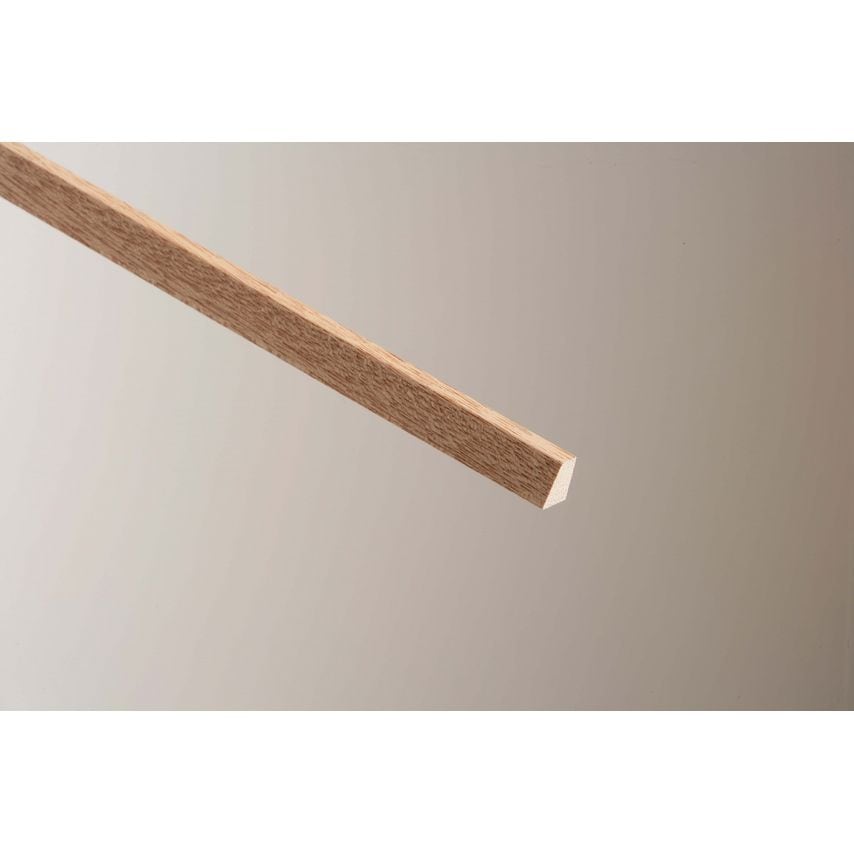 Cheshire Mouldings Wedge Red Hardwood 15 x 11mm x 2.4m