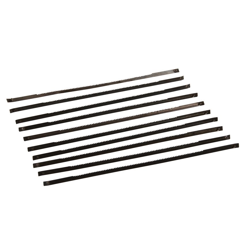 Silverline Scroll Saw Blades 130mm (Pack of 10) 24TPI