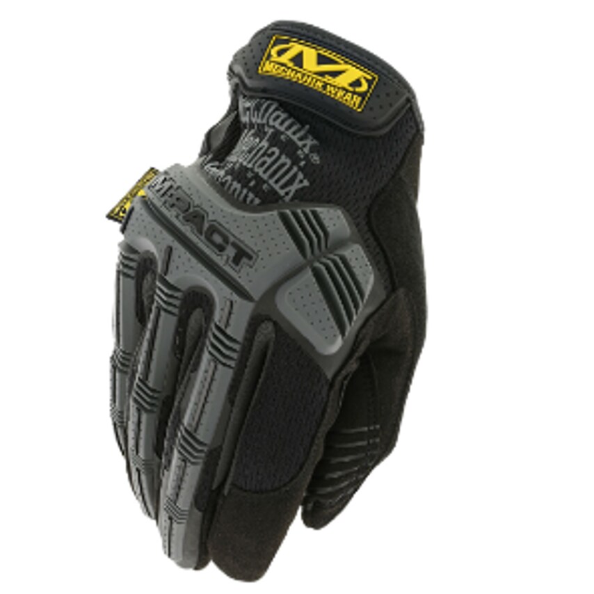Mechanix Wear M-Pact Glove Black/Grey Size Large MPT-58