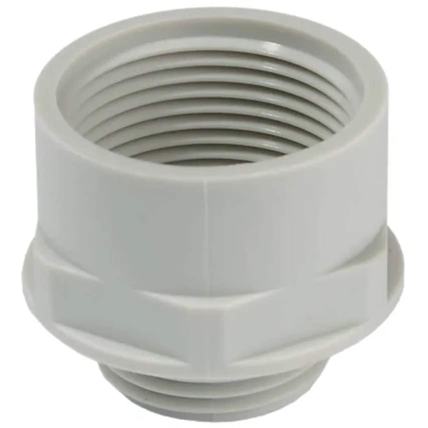 Wiska Adapter KEM25/32 Enlargement M25 to M32 Grey Polyamide Metric T