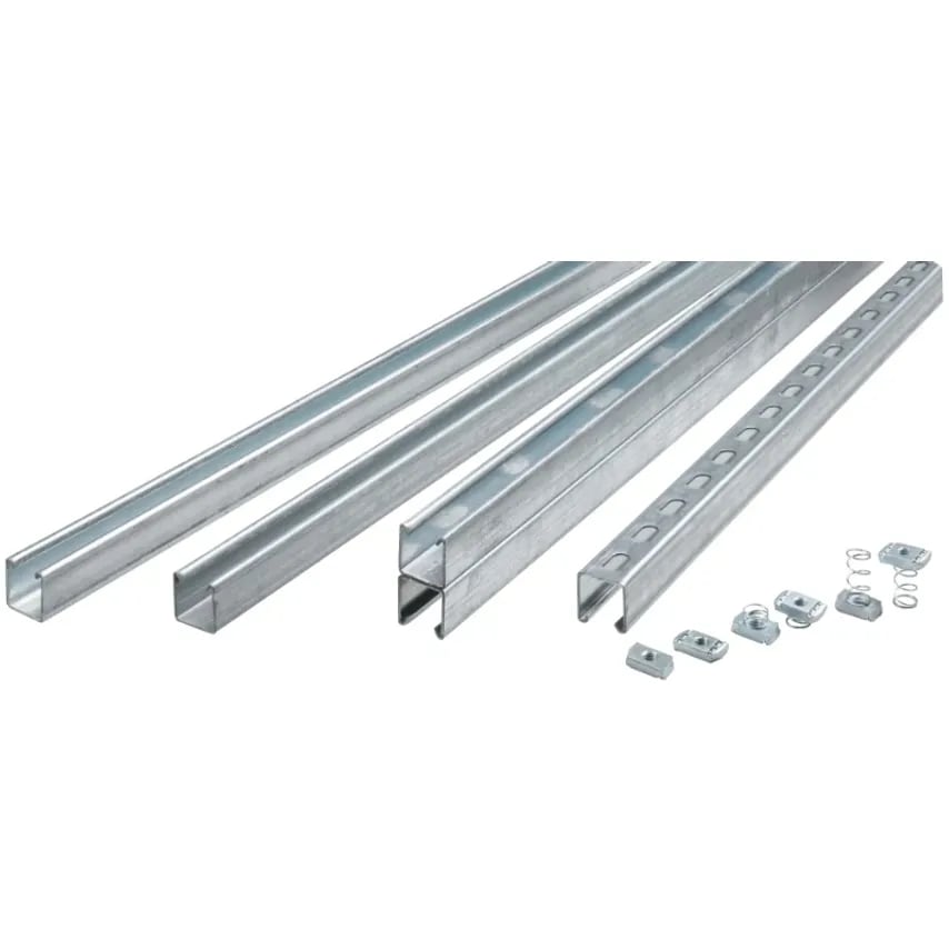 Legrand Channel Single Standard 41 x 41mm x 3M Hot Dipped Galvanised