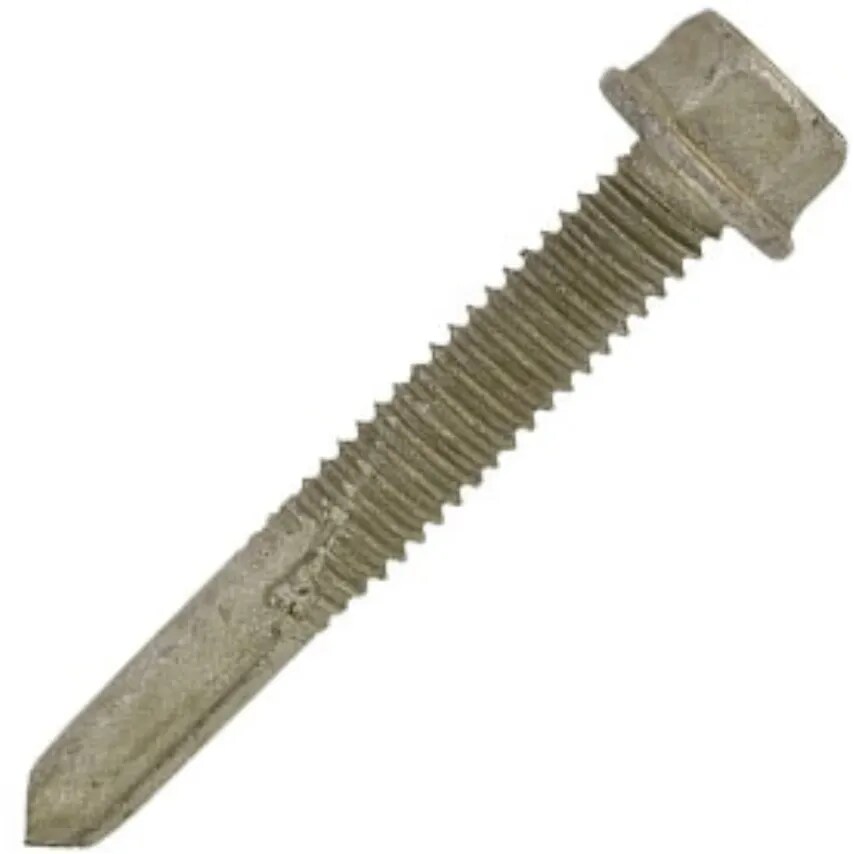 OSC Screw Orbi x HD Hex Head Self Drill 5.5 x 60mm Silver/carbon Ste - DSH-HE x
