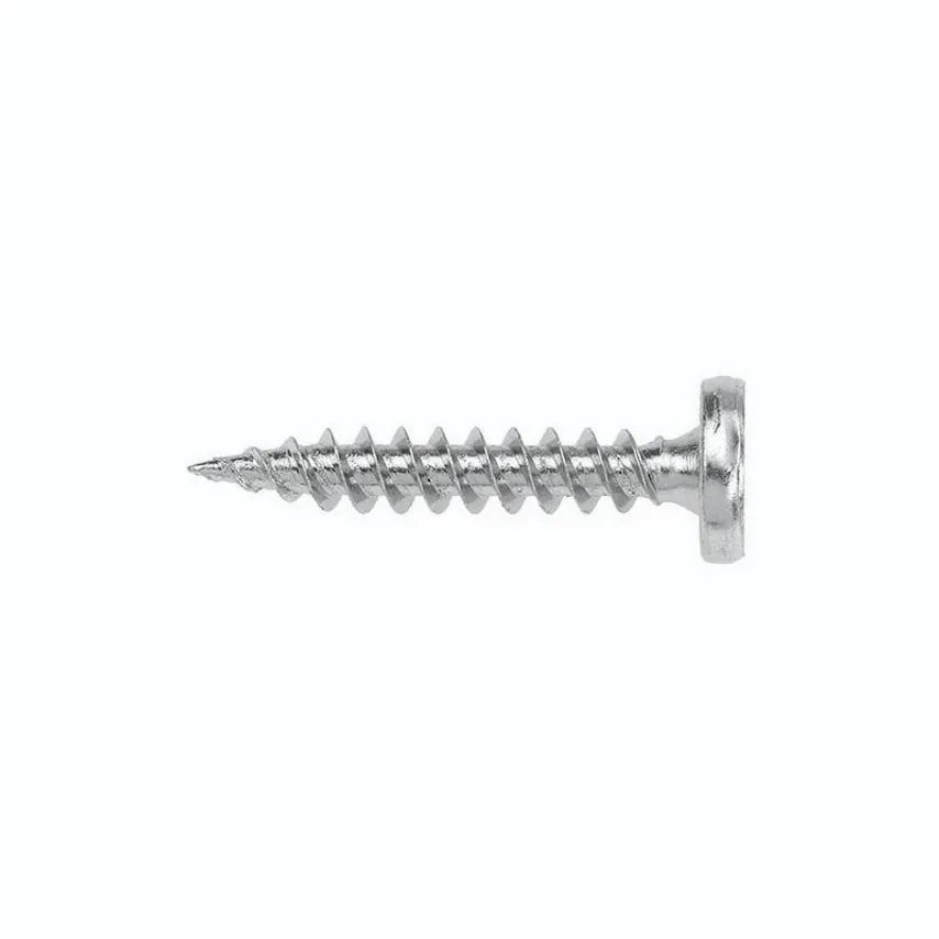 Screw Orbi x Wood Wafer Head Self Drill 4.2 x 25mm Silver/carbon - OB x -TF x -4.2 x 25