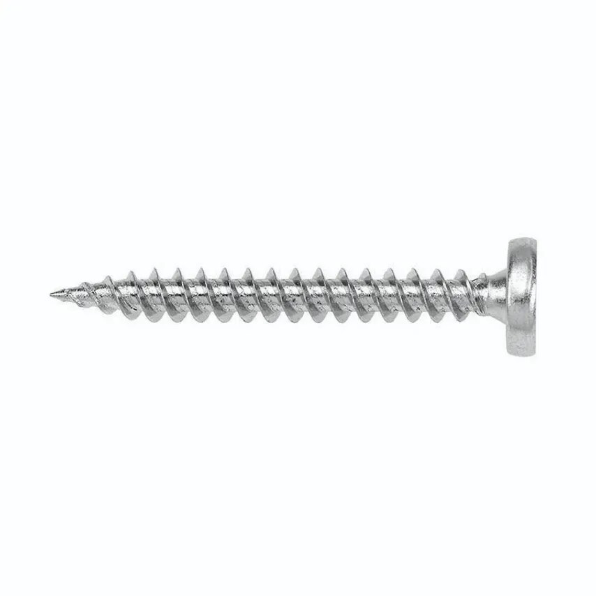 Screw Orbi x Wood Wafer Head Self Drill 4.2 x 35mm Silver/carbon - OB x -TF x -4.2 x 35