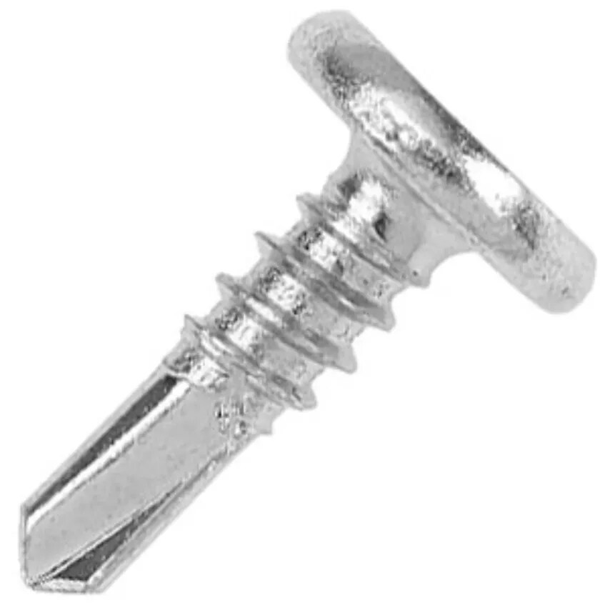 Screw Orbi x Metal Wafer Head Self Drill 4.8 x 16mm Silver/carbo - OB x -STD-4.8 x 16-2500