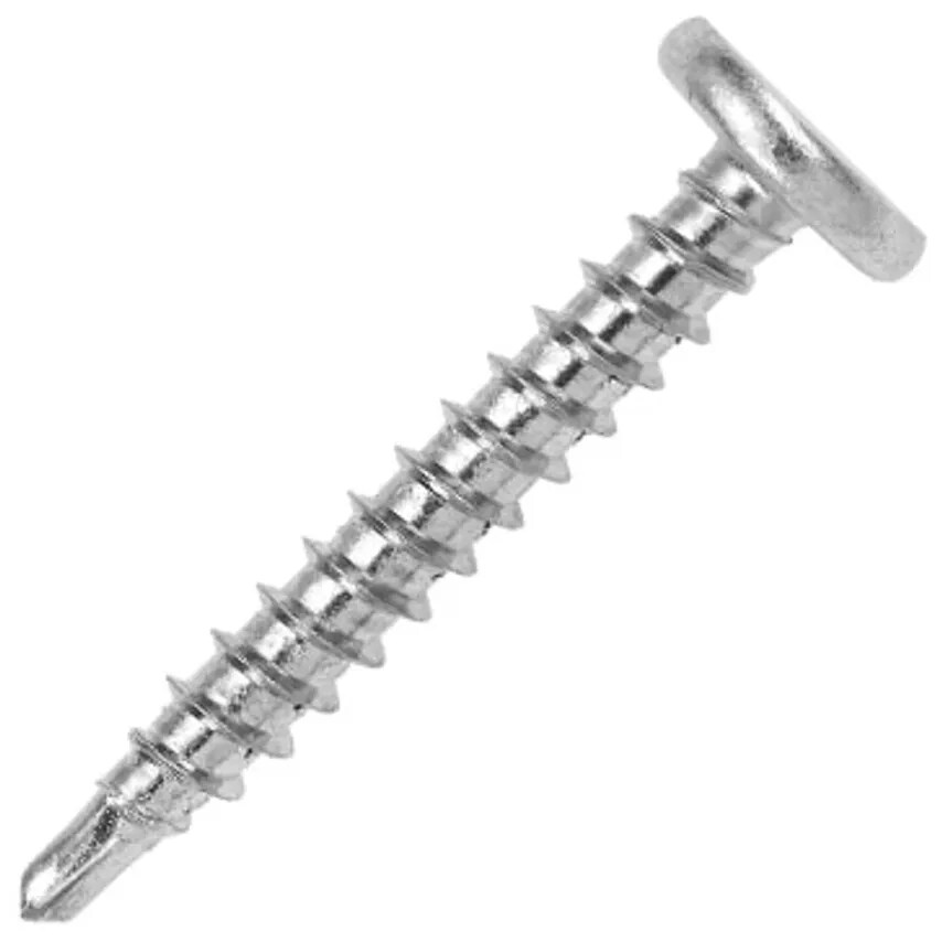 OSC Screw Orbi x General Purpose Self Drilling 4.8 x 35mm Silver/car - OB x -GP-