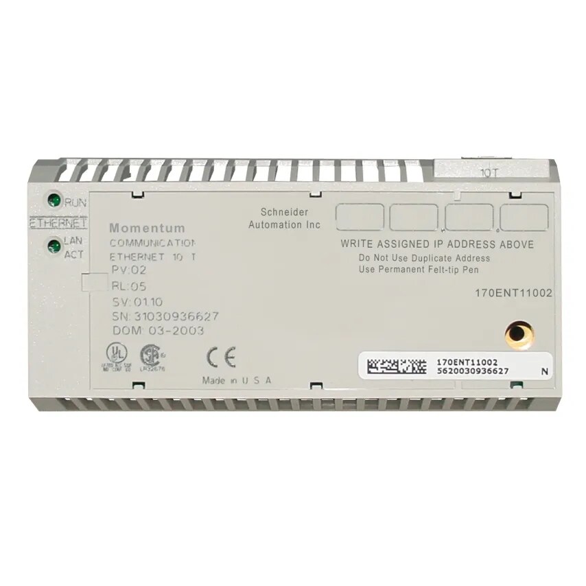 Schneider Electric Adapter Comm Ethernet Tcp/ip Network 10 Mbit/s