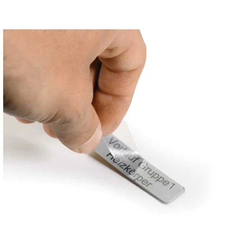 Weidmuller Marker Device Eto CC 15/49 Transpar. 15 x 49mm Polyester CLR