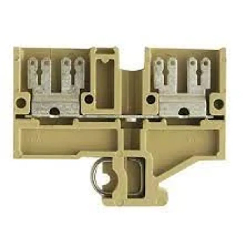 Weidmuller Term Ast 1 6.3/2.8 Flat Blade Connect 2.5mm Beige Drct M- you get 100