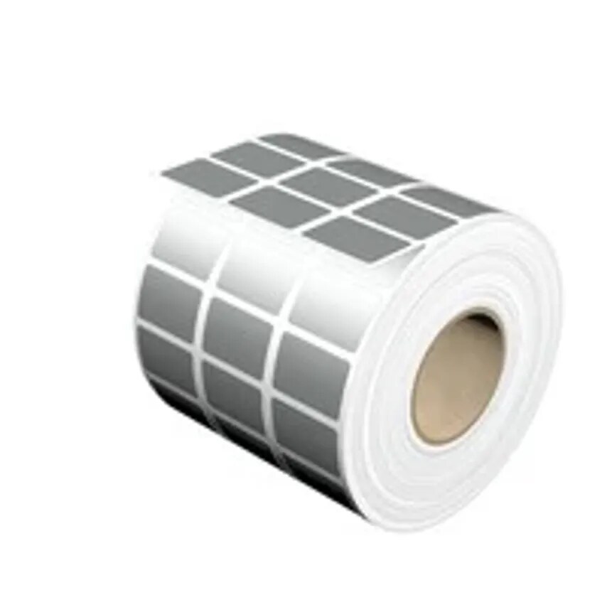 Weidmuller LBL Marker Thm MT30 x 26.5/17.5 Si/m 26.5 x 17.5mm Polyester Silve