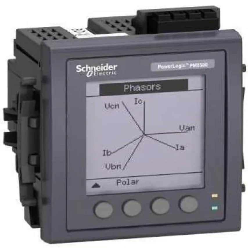 Schneider Electric Powermm PM5340 Basic Flush Mnt Ethernet 96 x 96mm Upto 31