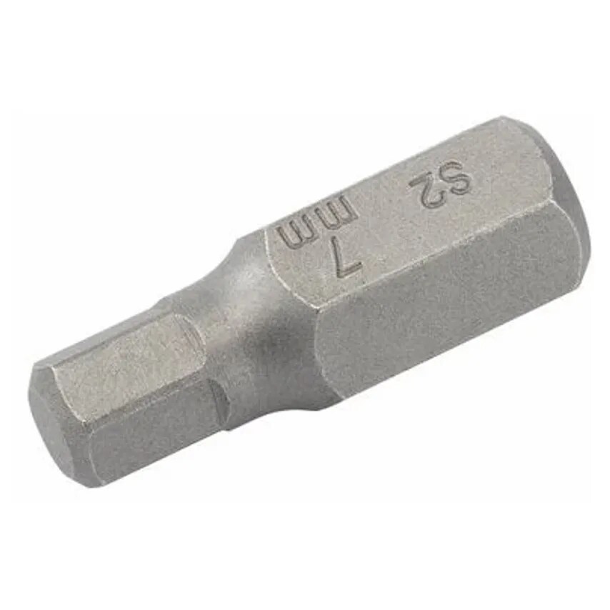 Draper Insert Bit Hexagonal for Mechanics Bit Sets 7 x 30mm
