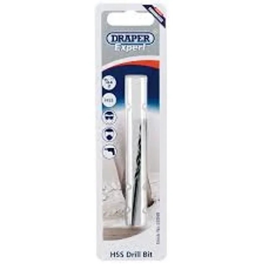Draper Twist Drill Imperial 9/64IN HSS Pack of 2