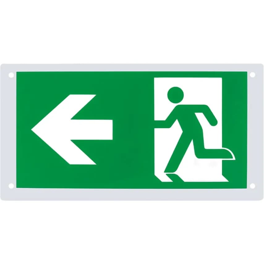 JCC Lighting Lgnd 1 x LEFT and 1 x Right Running Man for JC50302 exit Blade