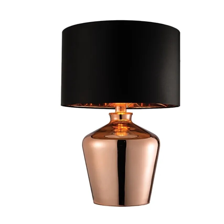 Saxby Table Lamp Switched E27 GLS W/o Lamp 60W 470 x 200 x 320mm Copper