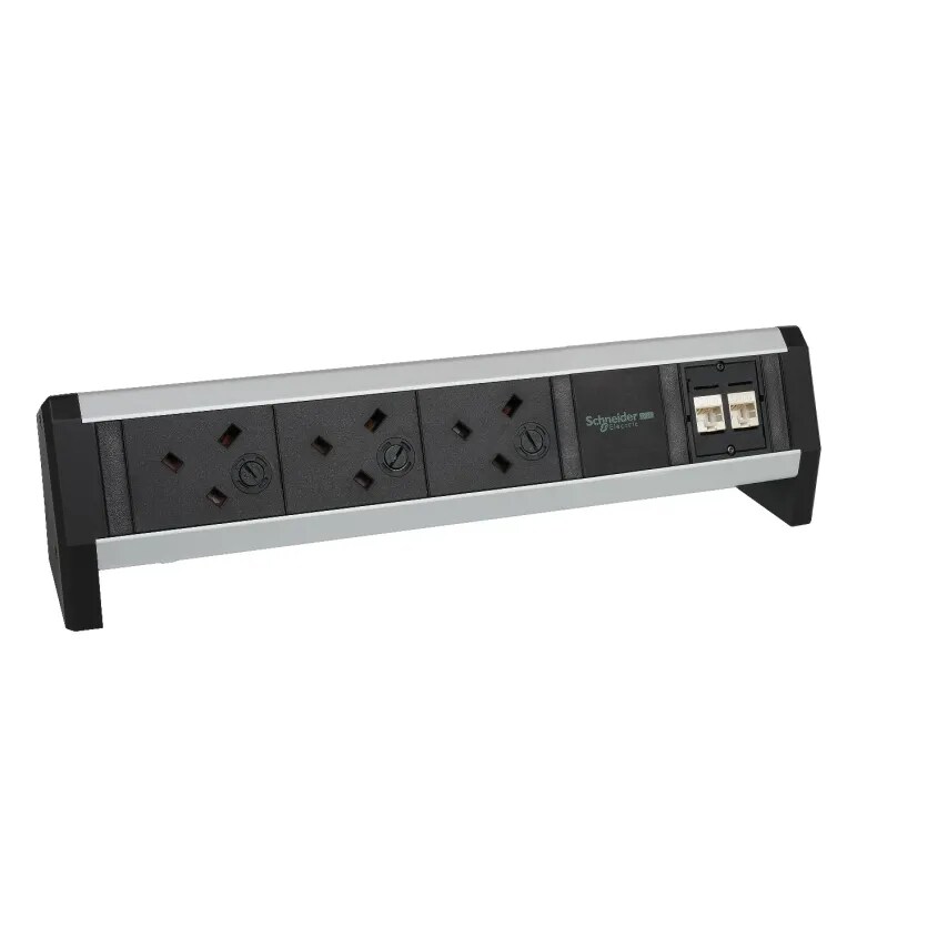 Mita Power Distribution Unit On-desk 3 x Power 2 x RJ45