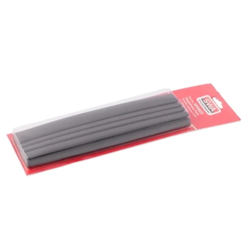 SWA Pack LS0H Heat Shrink Dual Wall 25mm Black Polyolefin 250mm LE