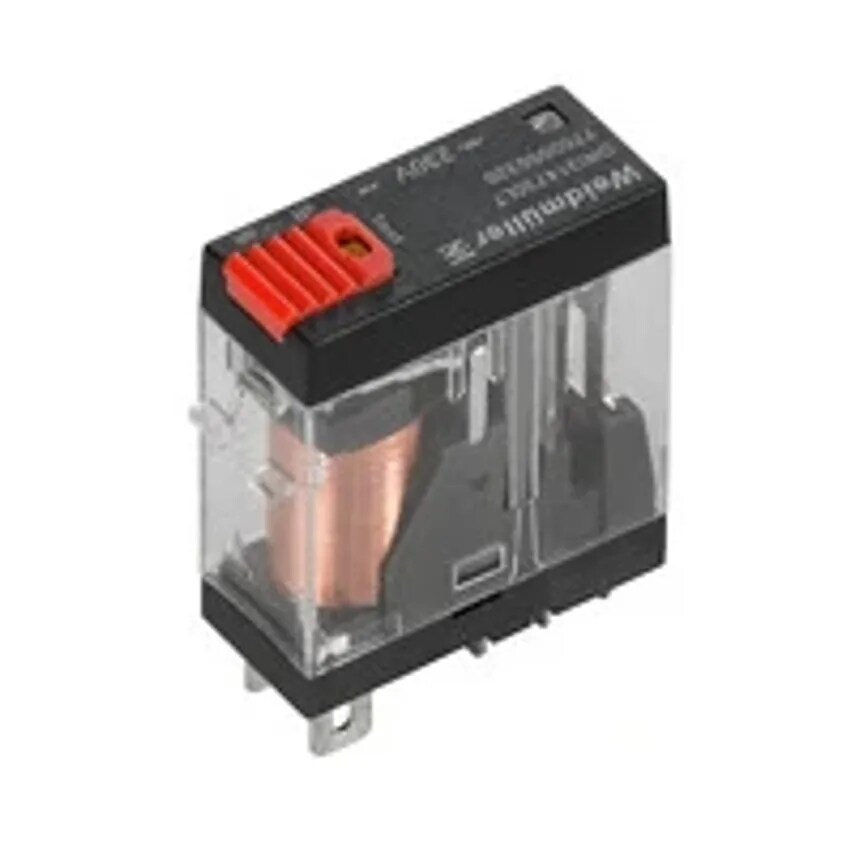 Weidmuller Relay D-series Dri 314615LT 1CO 10A 115V Ac Led and test Lever