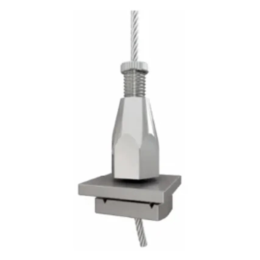 Gripple Hanger 90 Degree Eyelet 1M Wire Rope No.2 0-90Kg Stainless Steel Fire