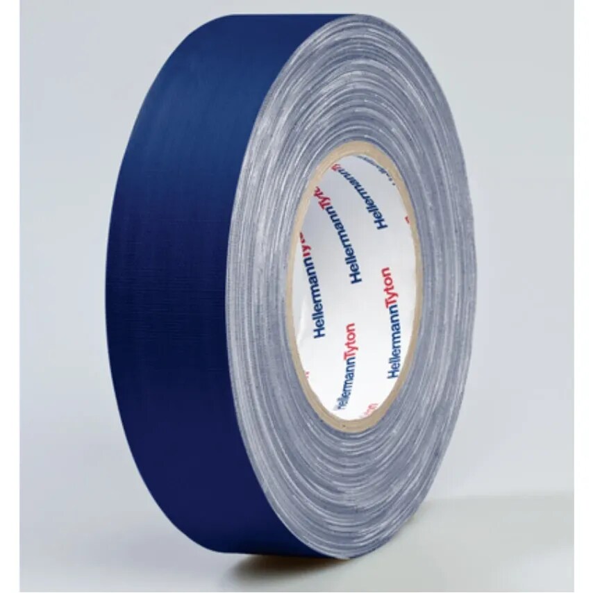 HellermannTyton Tape Technical Te x tile 0.31 x 19mm x 50.0M Blue