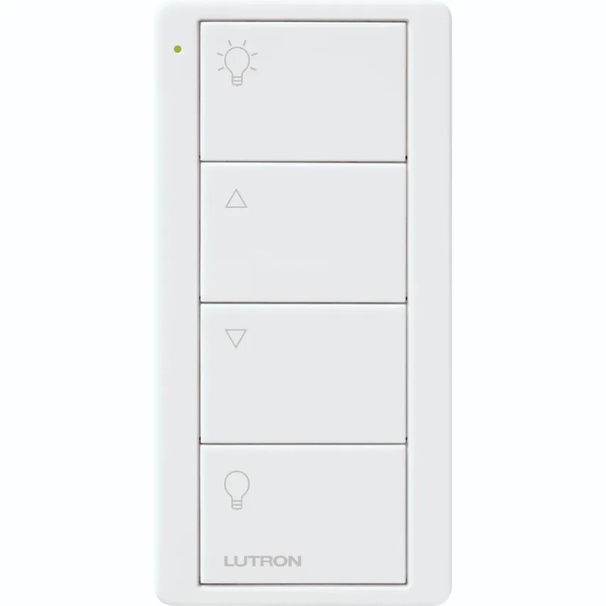 Remote Control Pico RF Lights 4 Button Zone 33 x 66 x 8mm Arctic W