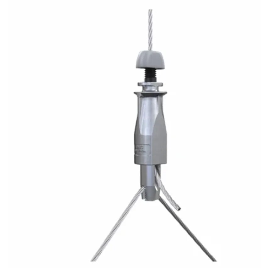 Gripple Hanger Stud End M10 5M Wire Rope No.3 110Kg Zinc Y-fit Toggl - UG3-YTG30