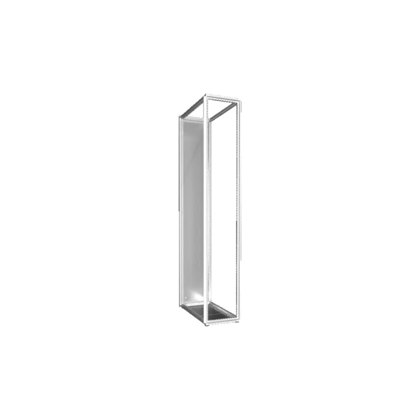 Rittal Frame V x 25 Modular Encl 400 x 2200 x 800mm Light Grey Sheet Steel Rear