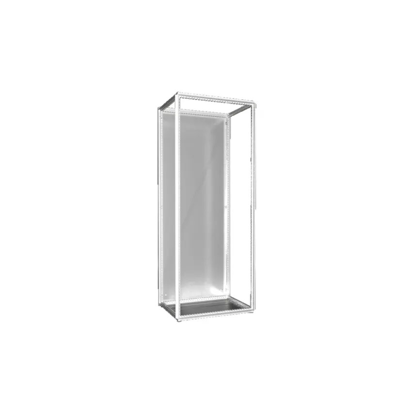 Rittal Frame V x 25 Modular Encl 800 x 2000 x 600mm Light Grey Sheet Steel Rear
