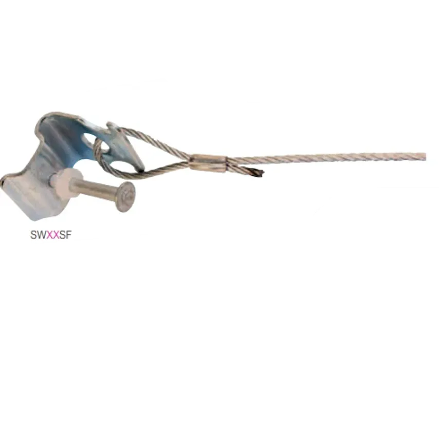 Legrand Wire Shot Fire Bracket 2M 25Kg SWL Galvanised Steel Mechanism