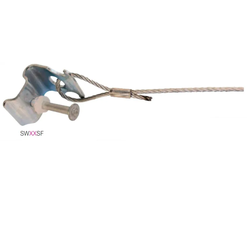 Legrand Wire Shot Fire Bracket 3M 25Kg SWL Galvanised Steel Mechanism