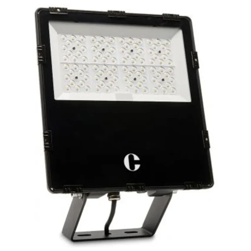 Collingwood Lighting Floodlight Indust 3000K Beam 100 x 150 100W Black 11400LM I