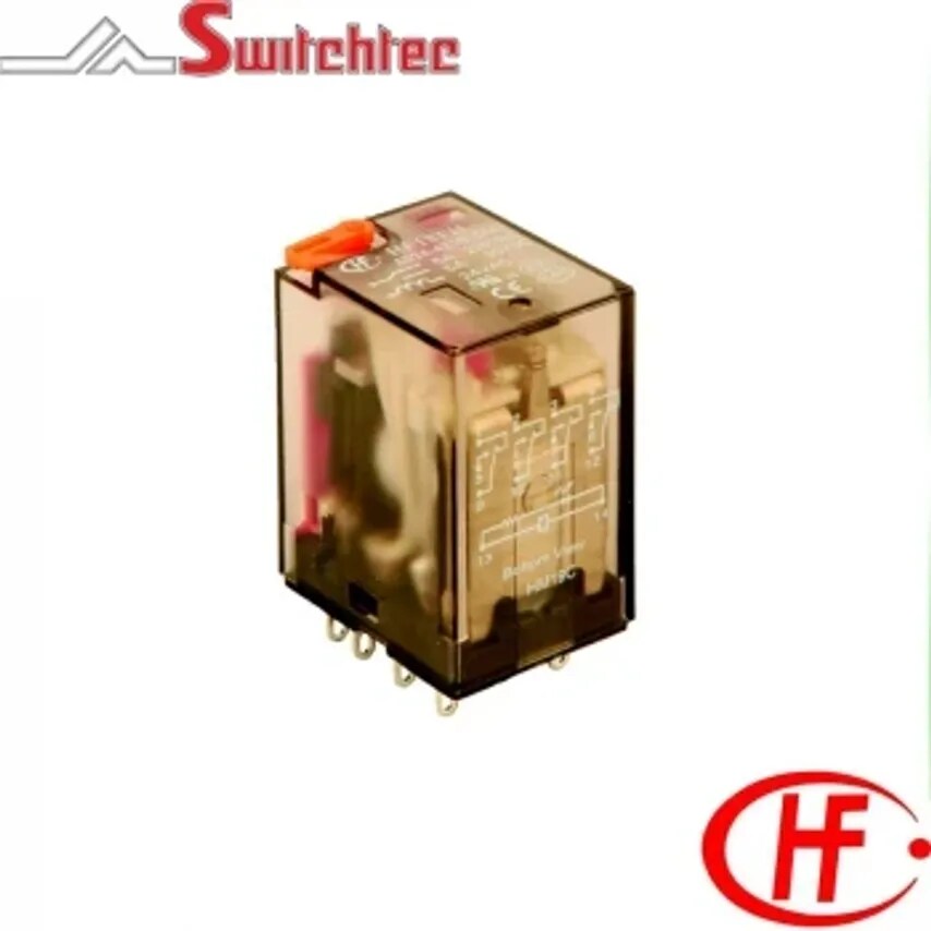 Switchtec Relay Plug-in 4P 14 Pin 5A 1.2VA 110V Ac Point of Sale Pack