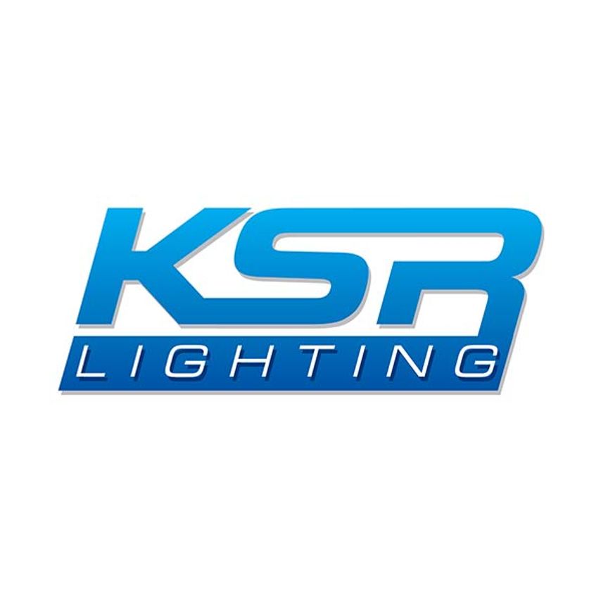 KSR Lighting Bezel for Baffle Downlight White
