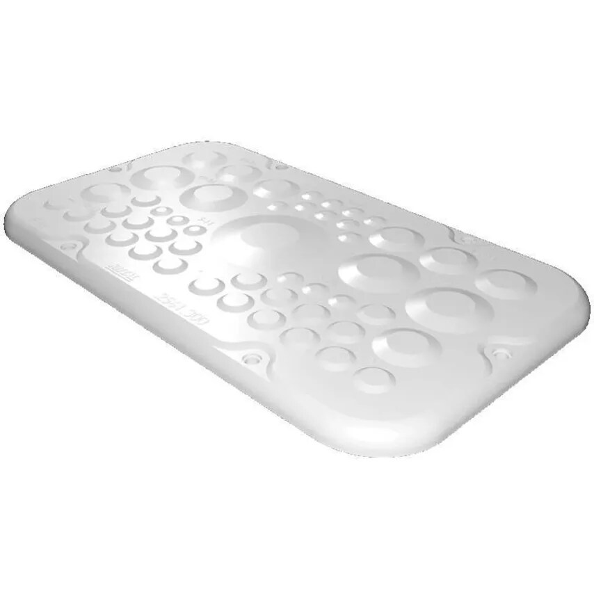 Rittal Gland Plate A x Size 1 Membranes 256 x 149mm Plastic
