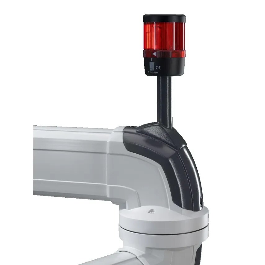 Rittal Mounting Piece for Support Arm System and Graphite Grey LED Compact Modul