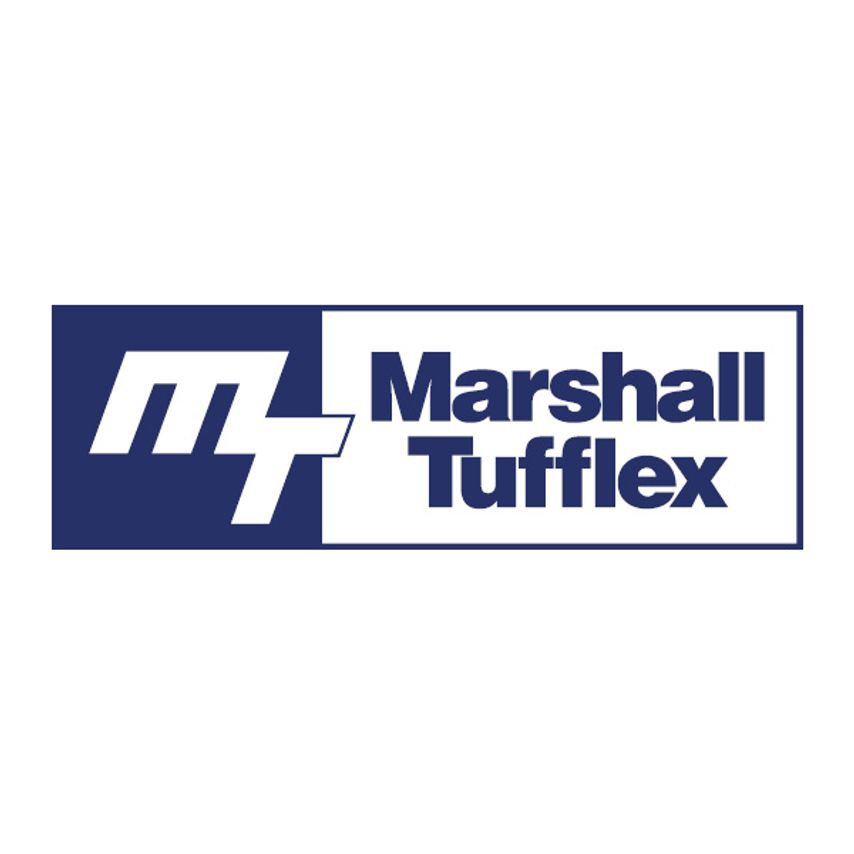 Marshall Tufflex Circular Box Through 2 Way 25mm White PVC - 3MRB3WH