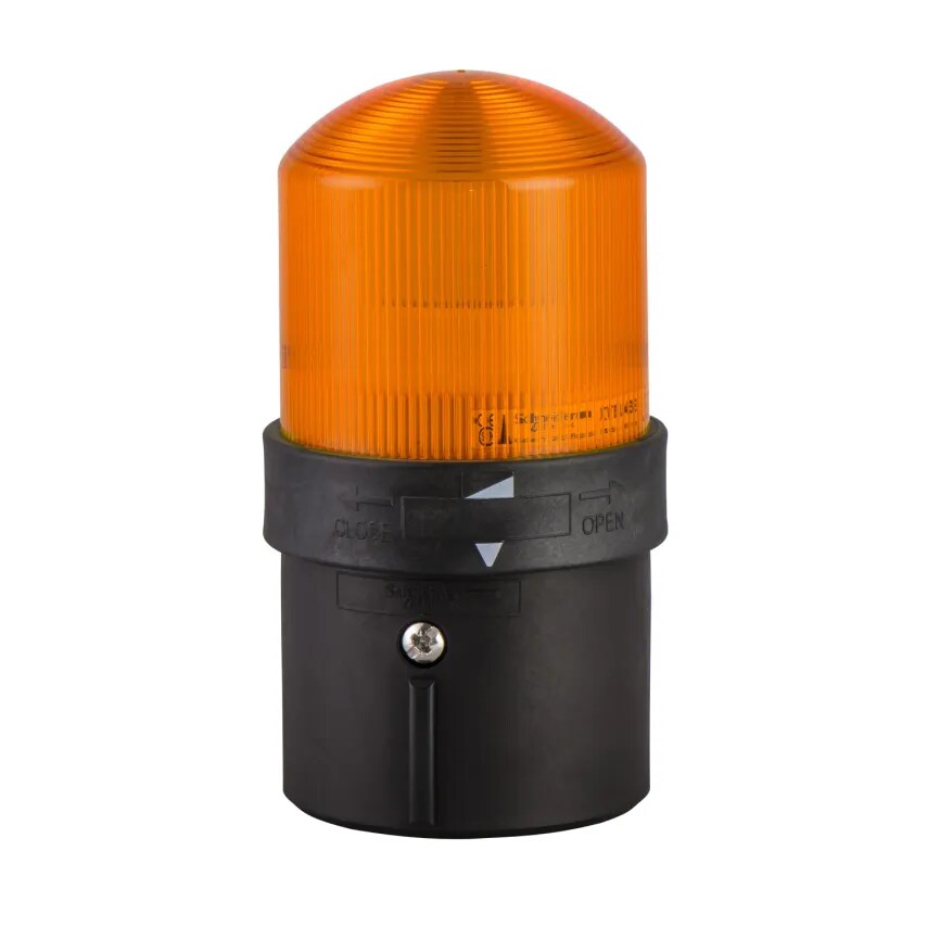 Schneider Electric Beacon Illuminated Integral Flashing 48-230V Orange Light