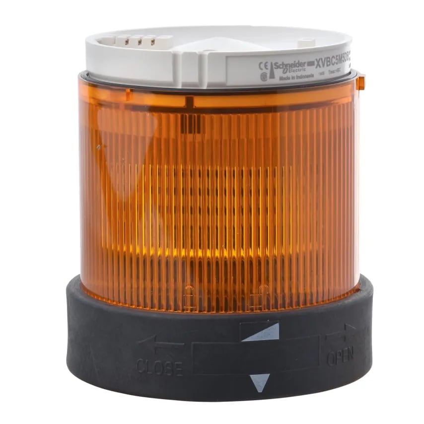 Schneider Electric Lens Unit Illum Intgrl Flashing 48-230V Ac Orange Light