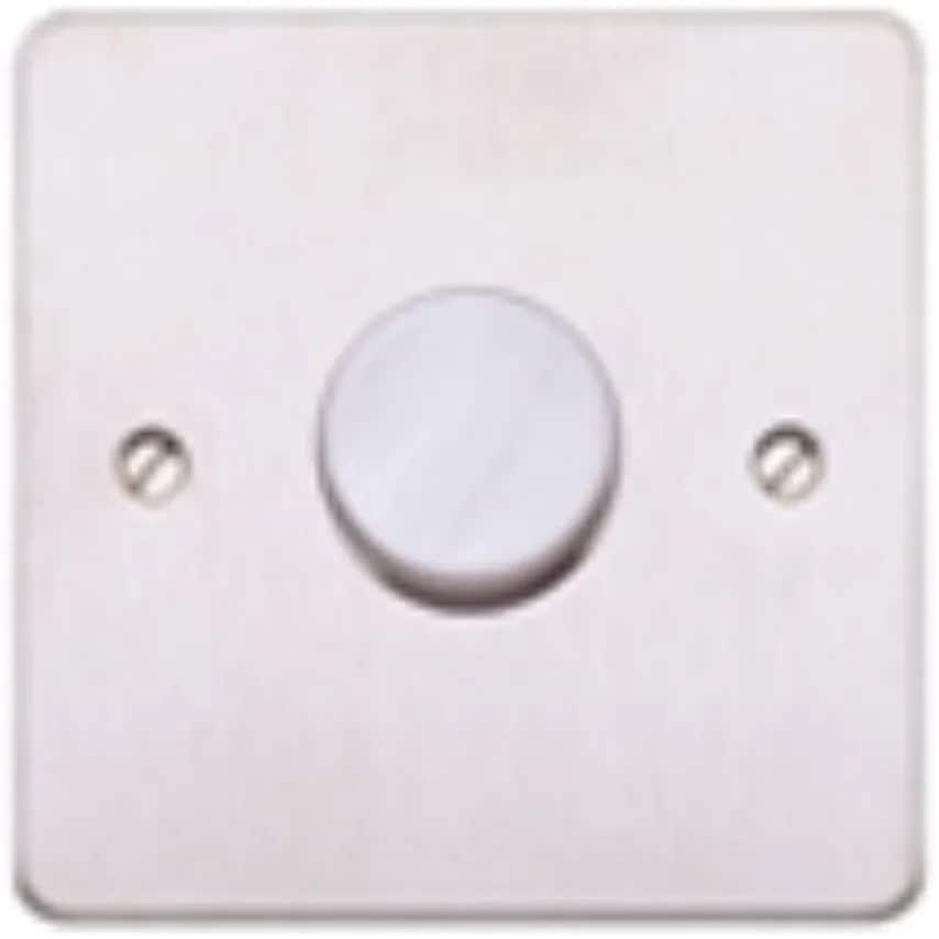 Novar ED&S Dimmer Switch 1 Gang 2 Way 500W White - K14301WHI