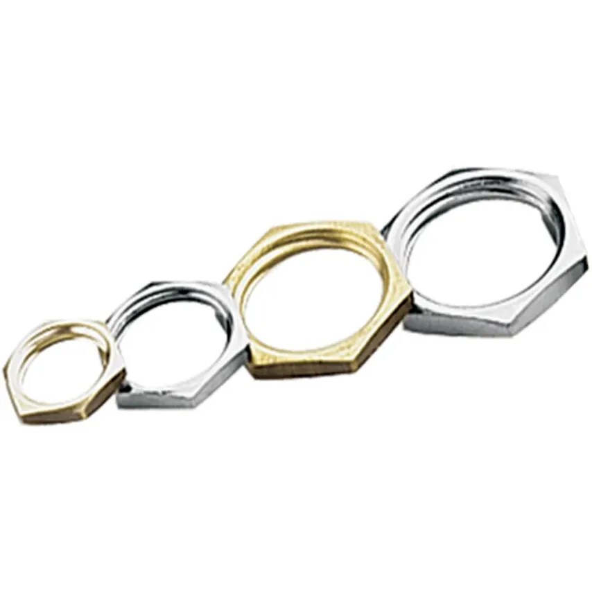 Cembre Lock Nut Pre-Galvanised42 Brass- you get 100