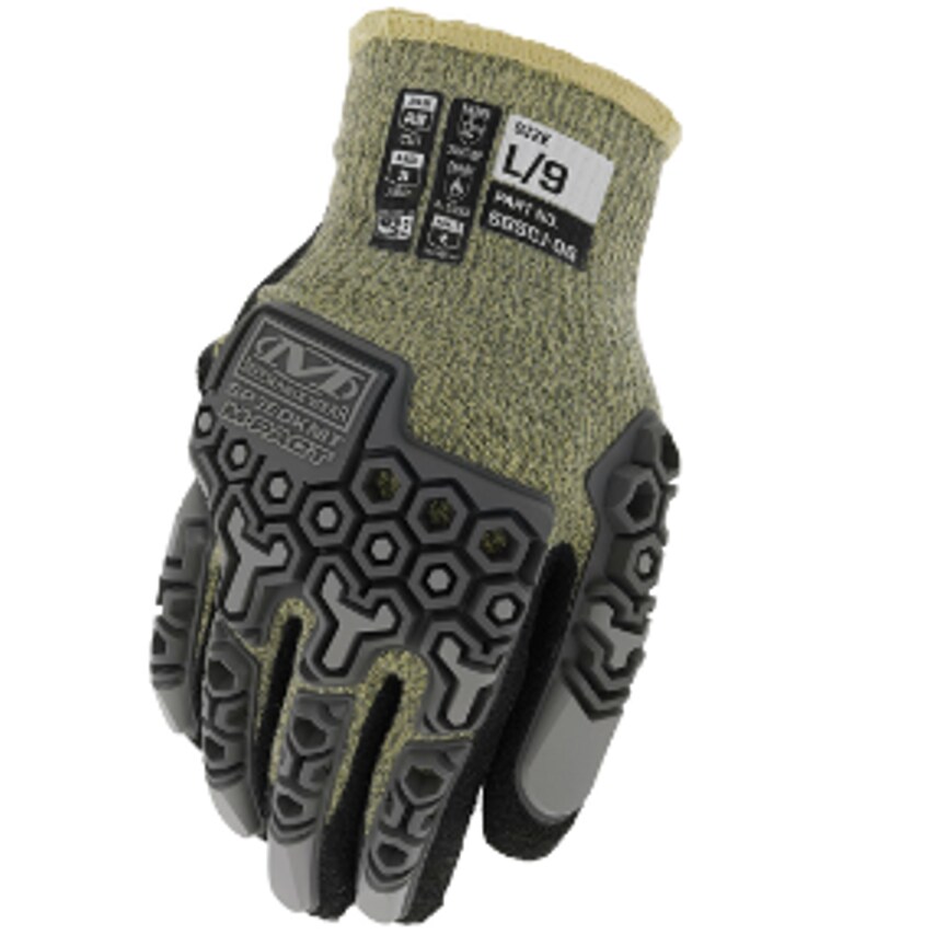 Mechanix Wear SpeedKnit M-Pact ARC Flash Glove S85CJ06 Size Large