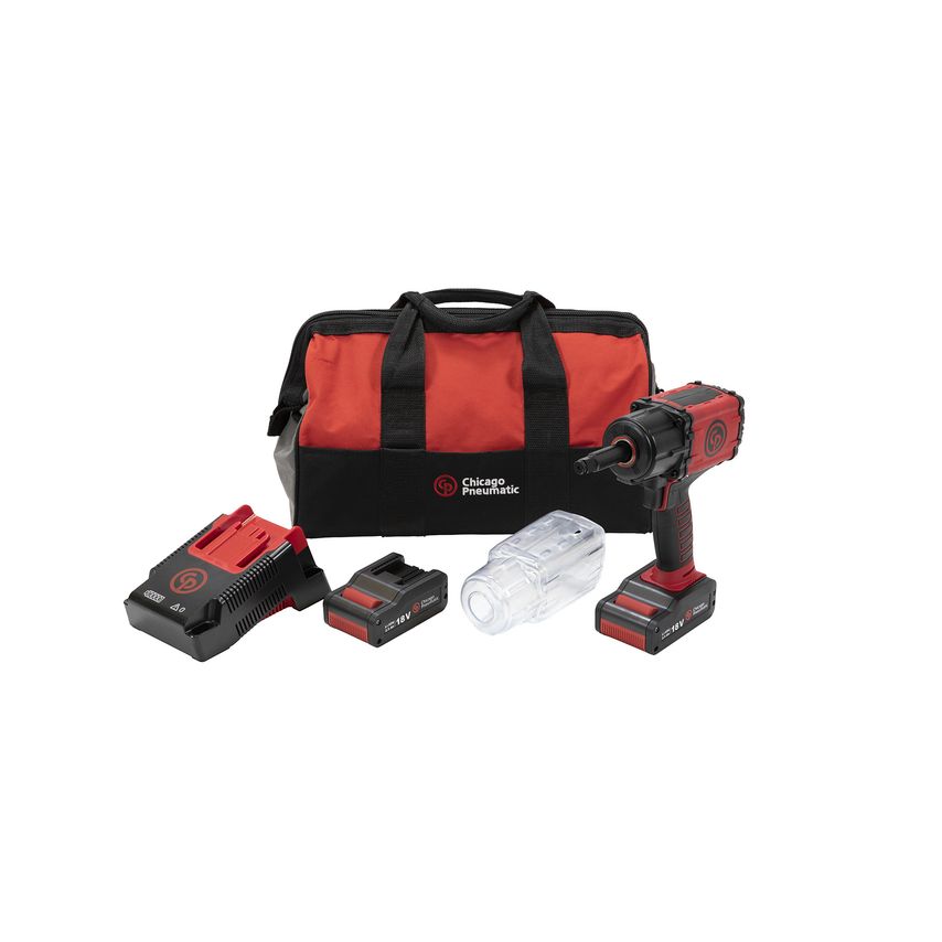 CP8854-2Pack 18V 1/2'' Cordless Impact Wrench - Pack
