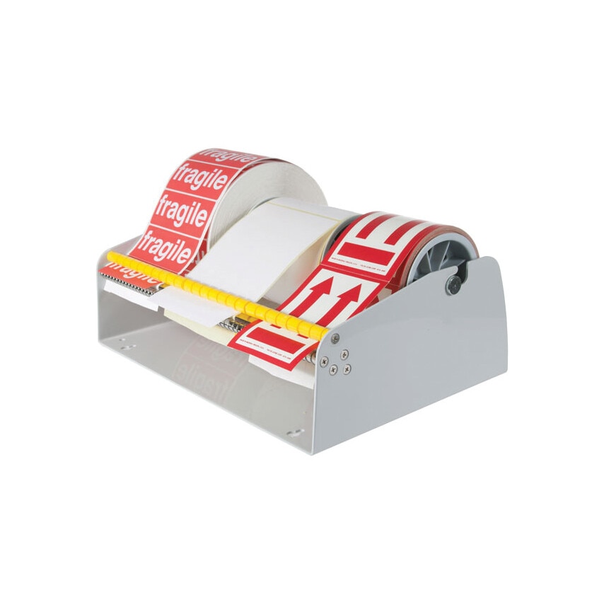 Label Dispenser Bench/wall Mounted Dual Core Max 266mmWIDE Labels