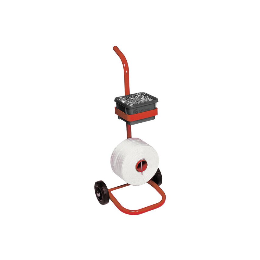 Mobile Dispenser for Corded Polyester Strapping