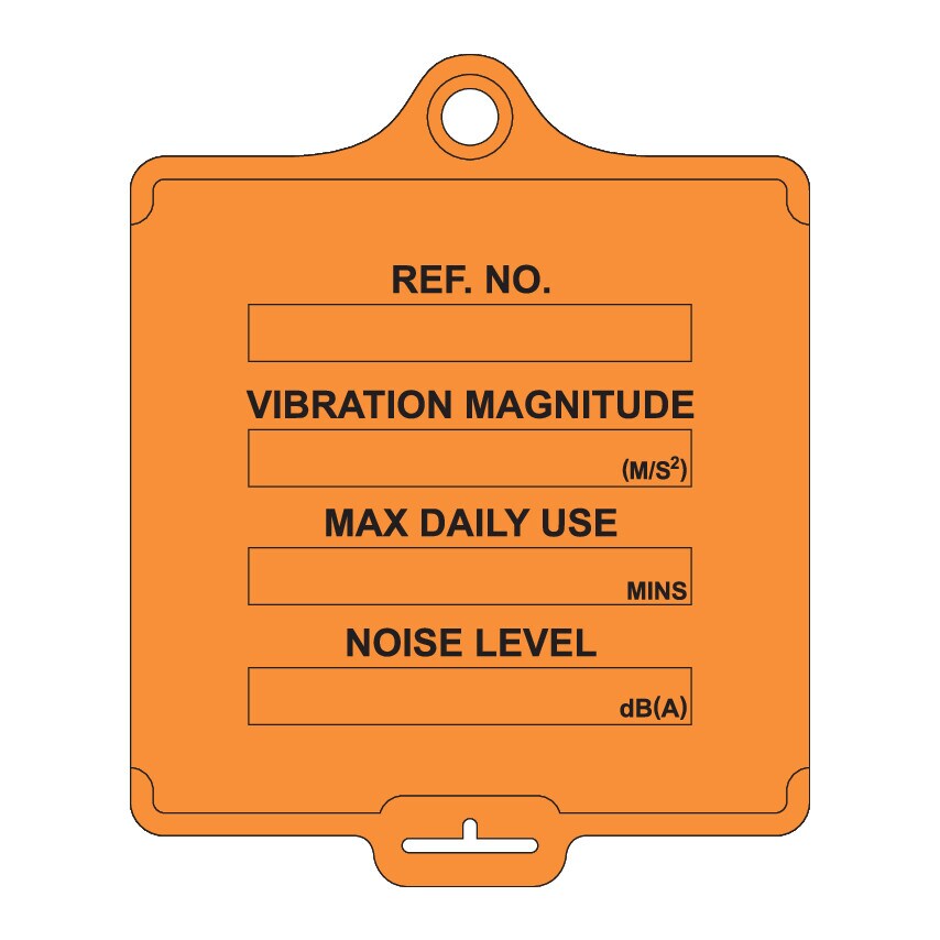 Centurion Europe Assettag Flex Medium - Vibration Control Orange Pack of 10