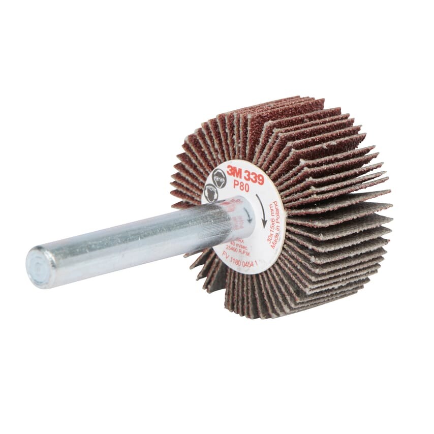 339 Shaft Mounted Flap WHEEL30x15mm P80