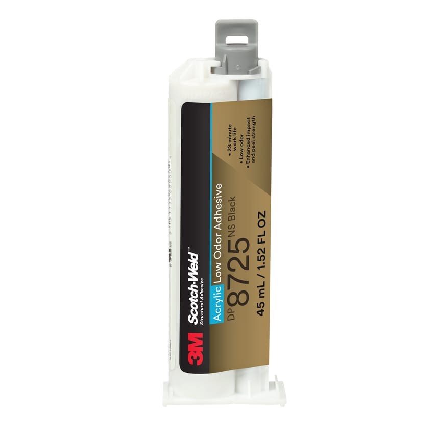Acrylic Adhesive DP8725NS Black 45 ml